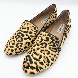 Steve Madden Smile Calf Hair Cheetah Print Shoes